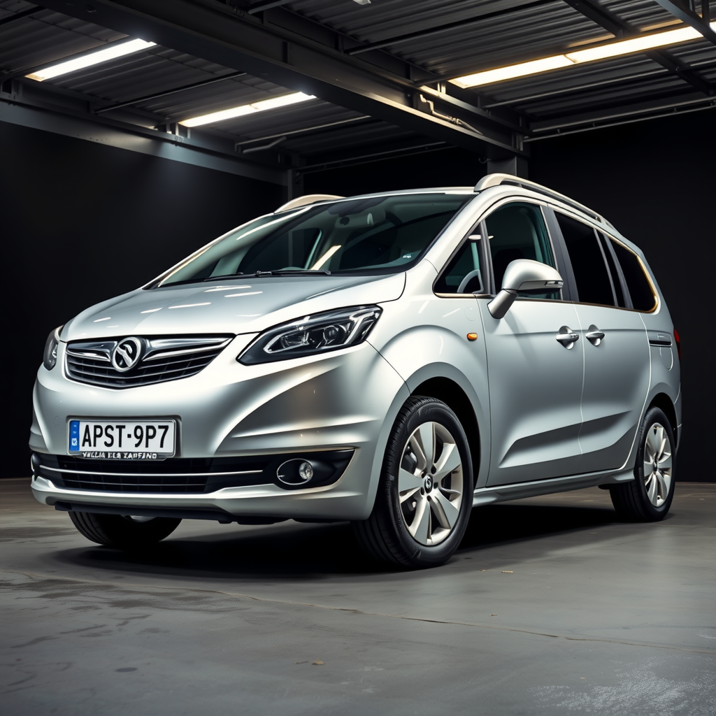 Vauxhall Zafira-A side profile — Vauxhall Zafira wheel fitment