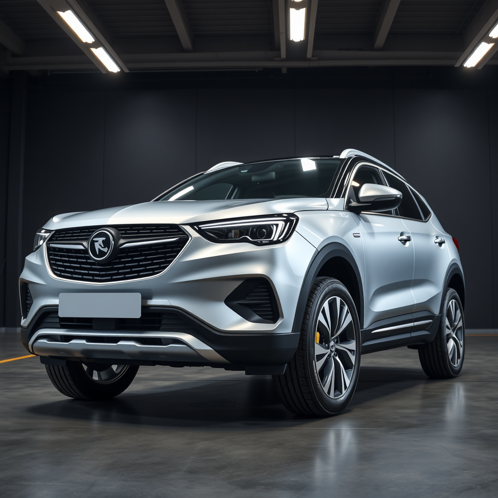 Vauxhall Grandland Phev K side profile — Vauxhall Grandland wheel fitment