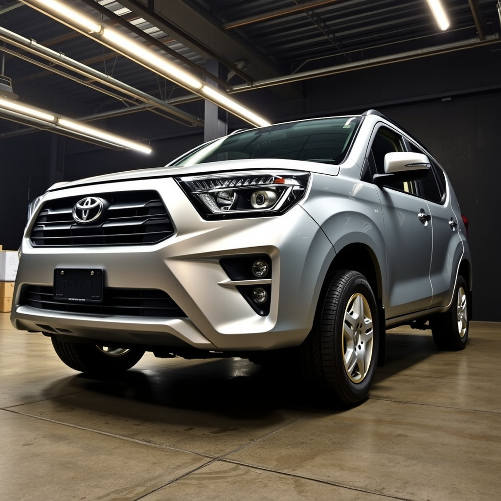 Toyota Urban Cruiser YF side profile — Toyota Urban Cruiser wheel fitment
