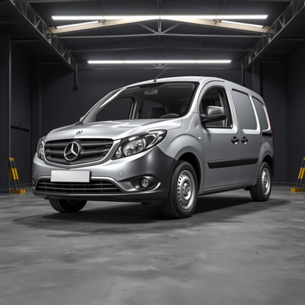 Mercedes Citan (I) side profile — Mercedes Citan wheel fitment