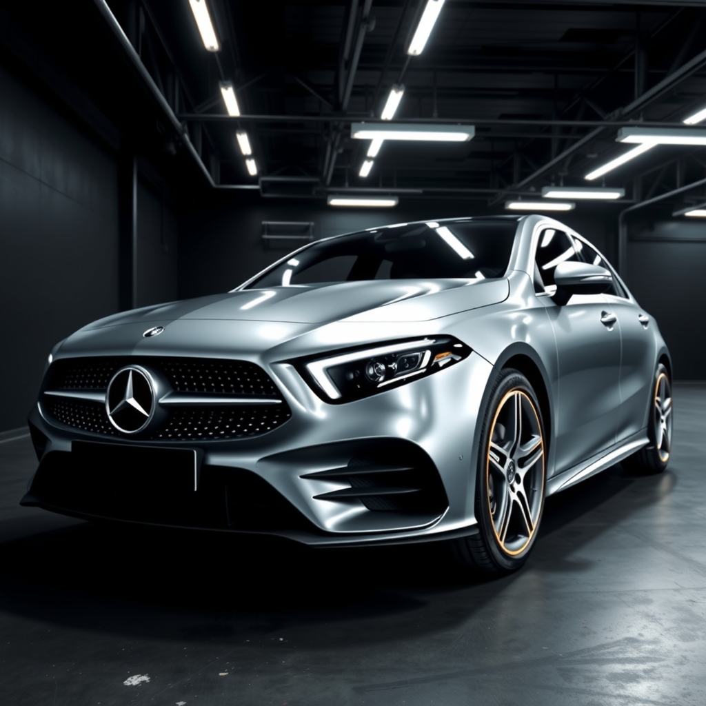 Mercedes A-Class Br177 Facelift side profile — Mercedes A Class wheel fitment