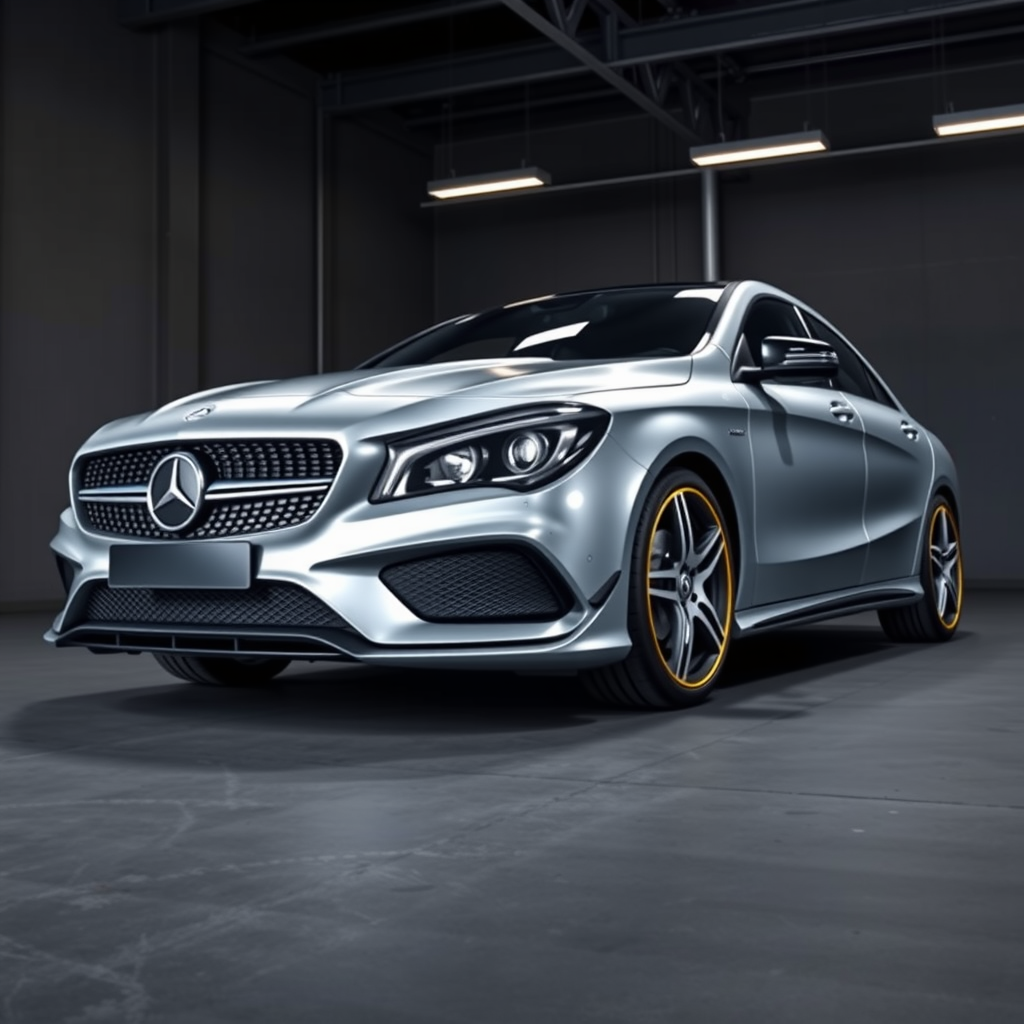 Mercedes Amg Cla 35 Br118 side profile — Mercedes CLA AMG wheel fitment