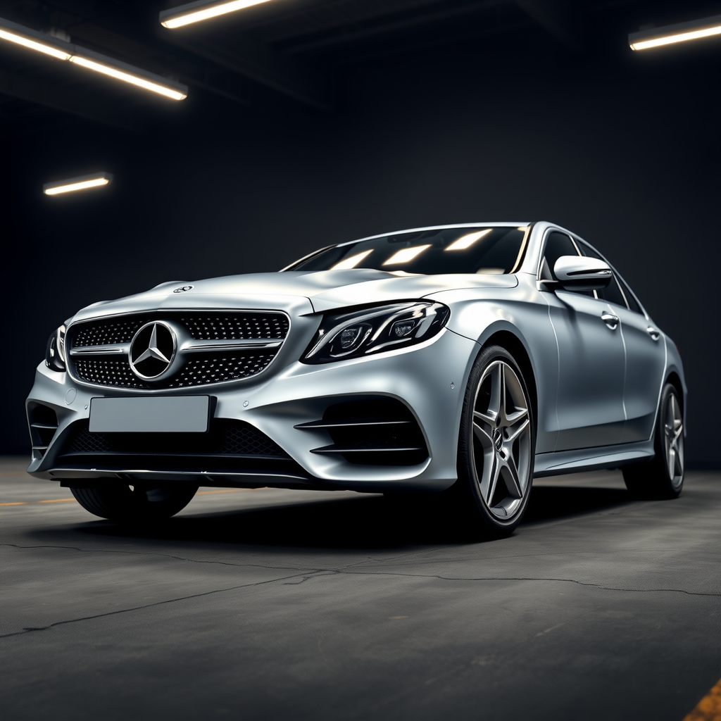 Mercedes C205 R2CW side profile — Mercedes C Class wheel fitment