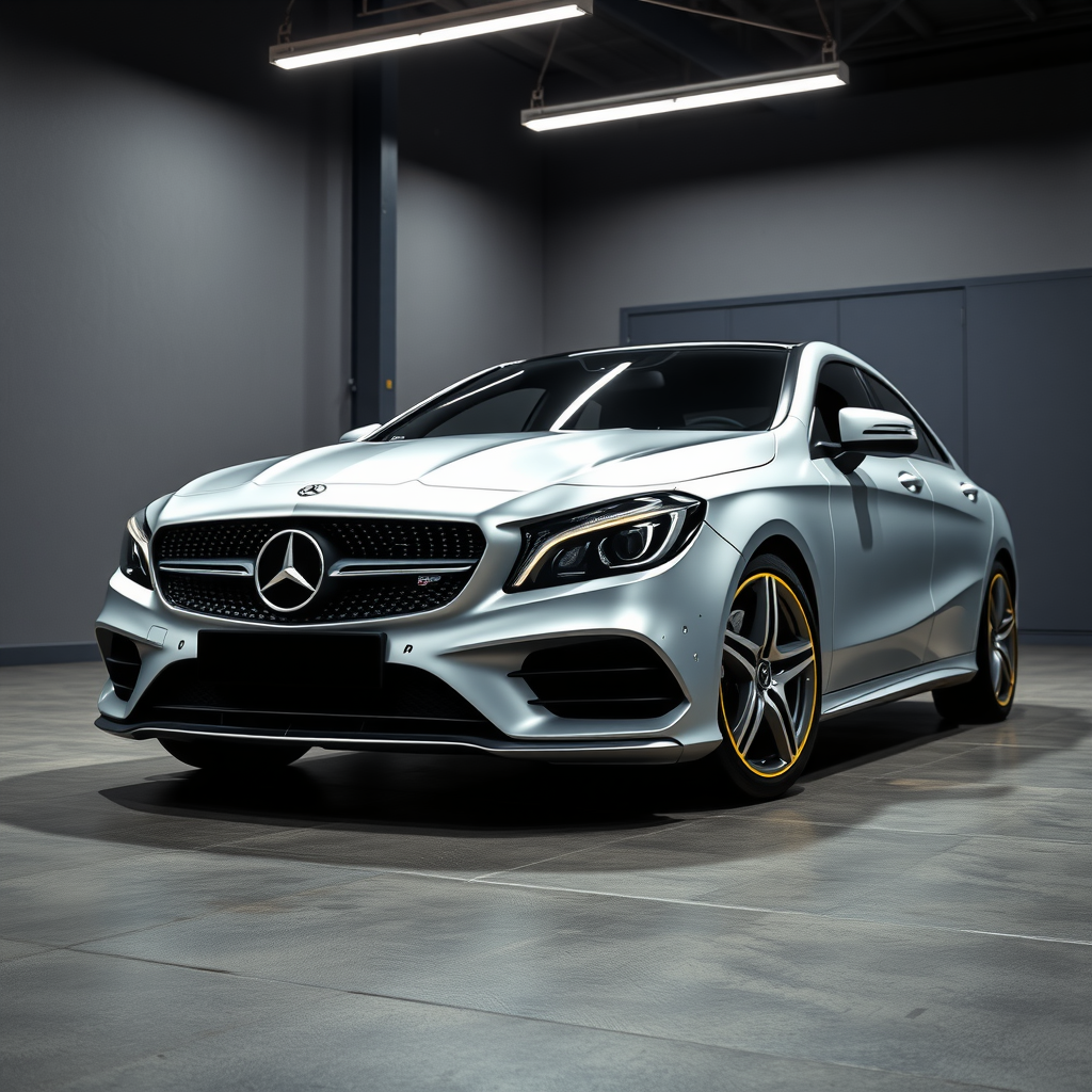 Mercedes C Class Sportcoupé side profile — Mercedes C Class wheel fitment