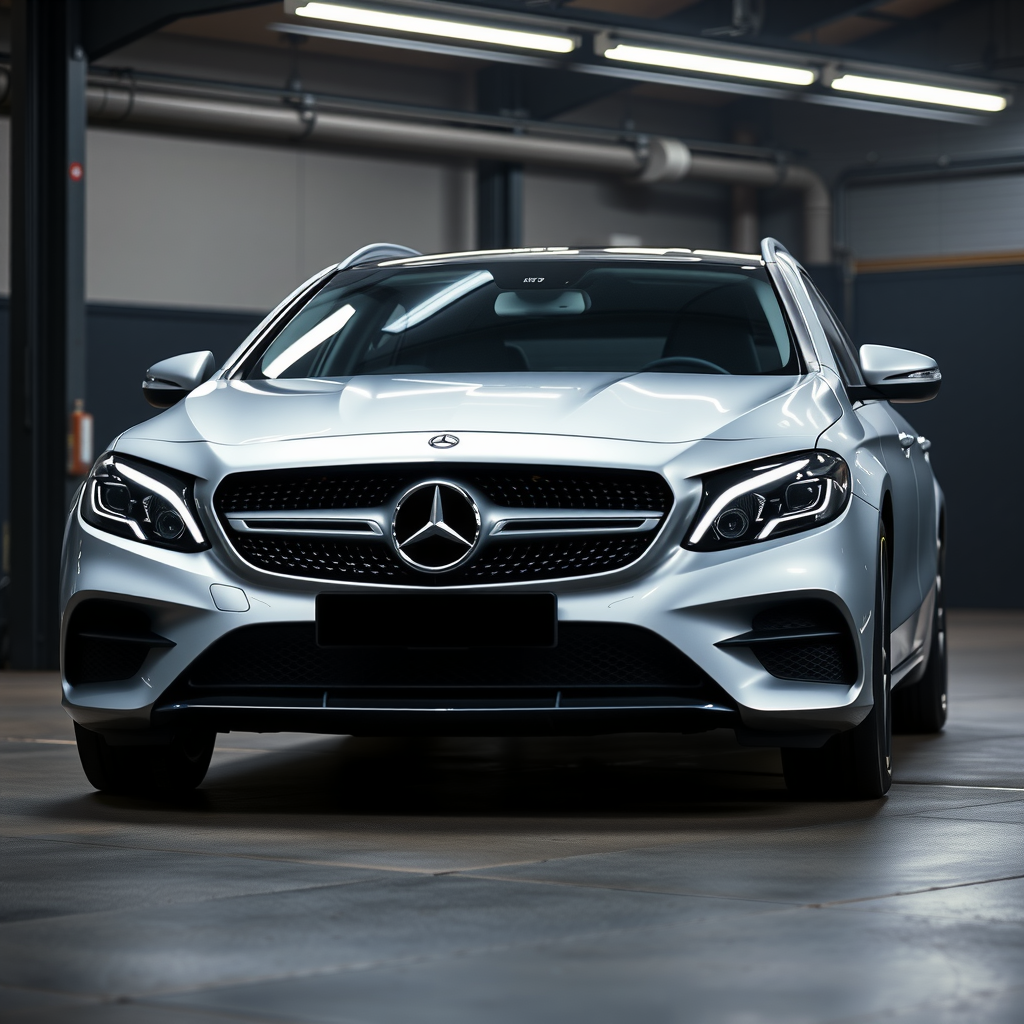 Mercedes C204 T-Model Phev side profile — Mercedes C Class wheel fitment