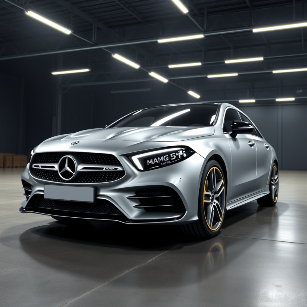 Mercedes Cla 45 Amg Shooting Brake Br117 side profile — Mercedes CLA AMG wheel fitment