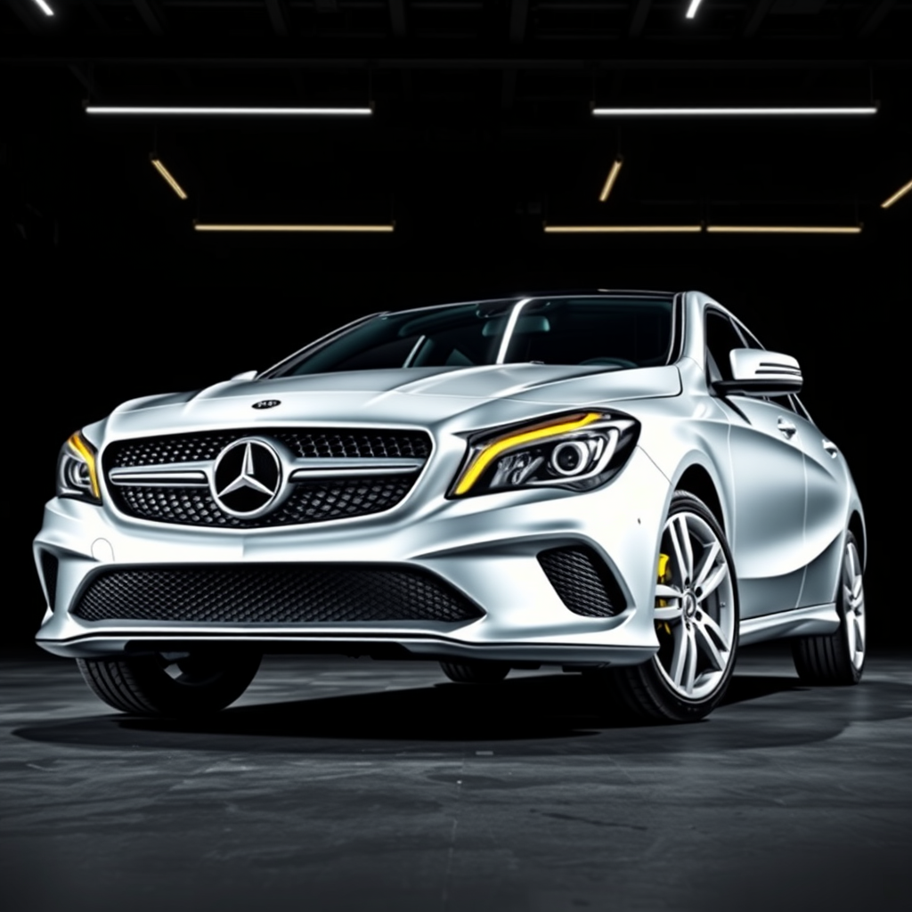 Mercedes Cla-Klasse 117, 245G side profile — Mercedes CLA-Class wheel fitment