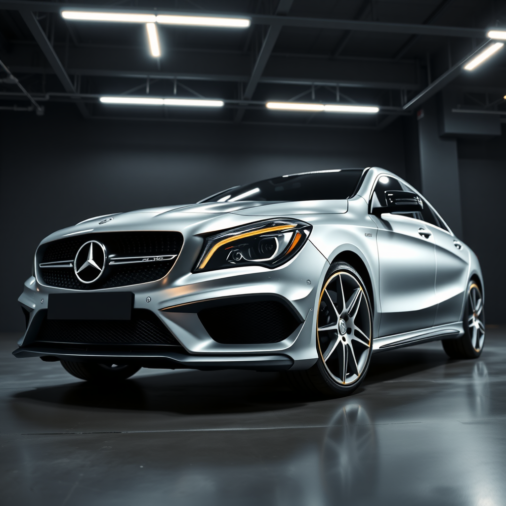 Mercedes CLS 63 C219 side profile — Mercedes CLS-Class AMG wheel fitment