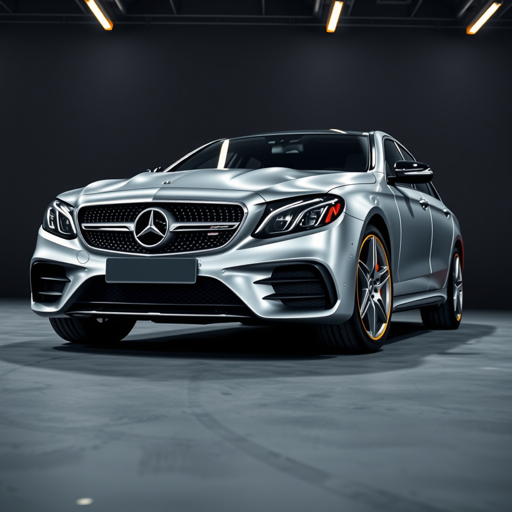 Mercedes E 43 Amg 4matic 212 side profile — Mercedes E Class AMG wheel fitment
