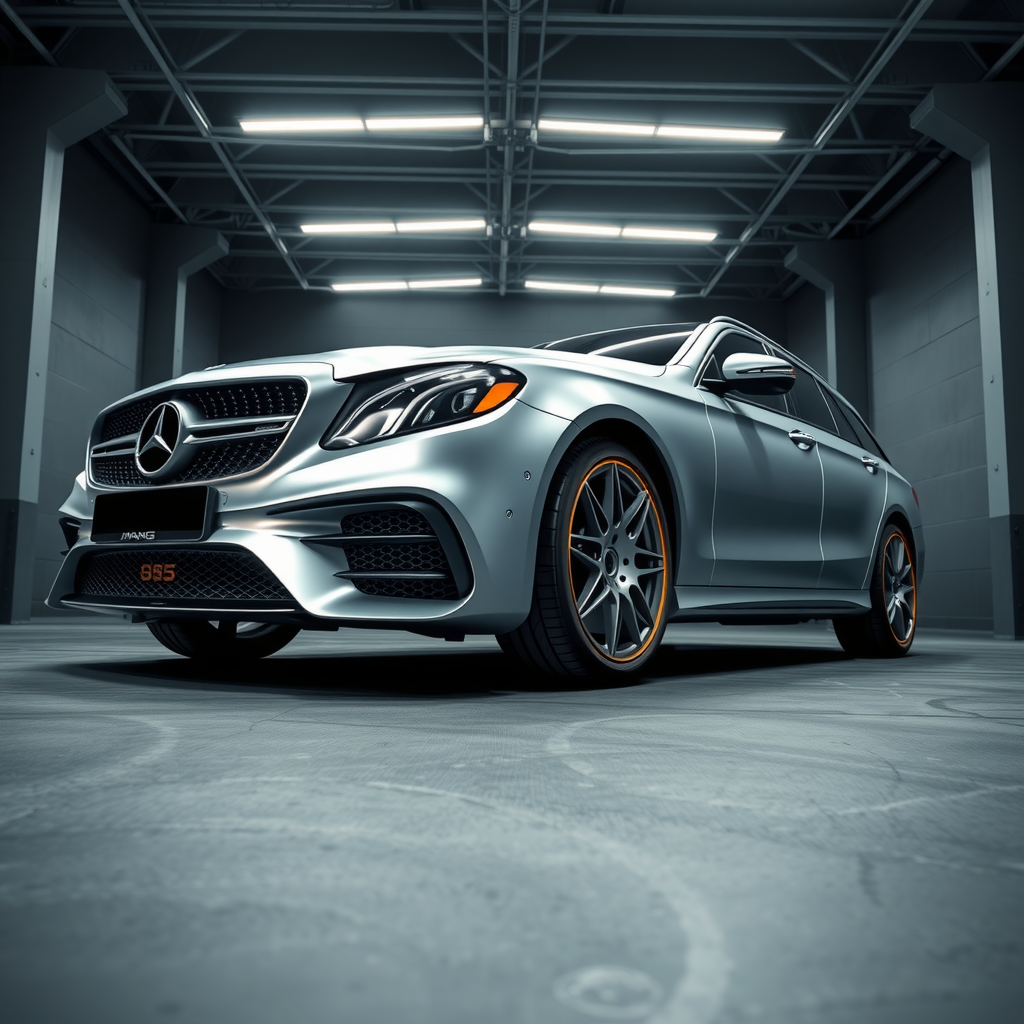 Mercedes E 63 Amg T-Modell 212K, 212K AMG side profile — Mercedes E Class AMG wheel fitment