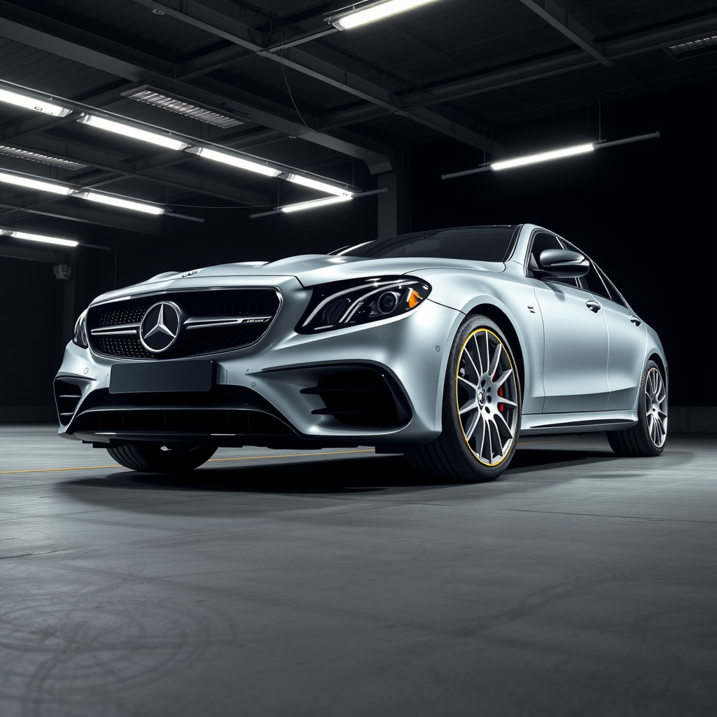 Mercedes E Class Amg 211, 211AMG side profile — Mercedes E Class AMG wheel fitment