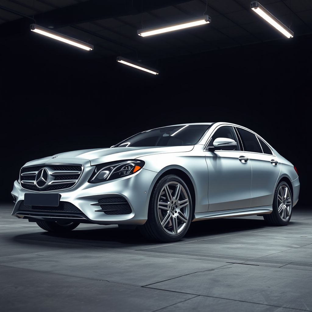 Mercedes E Class Phev 212 side profile — Mercedes E Class wheel fitment