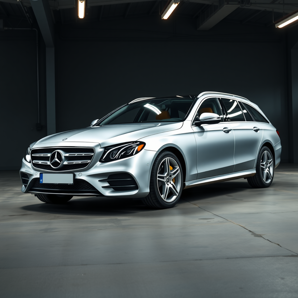 Mercedes E Class T-Modell 212 K side profile — Mercedes E Class wheel fitment