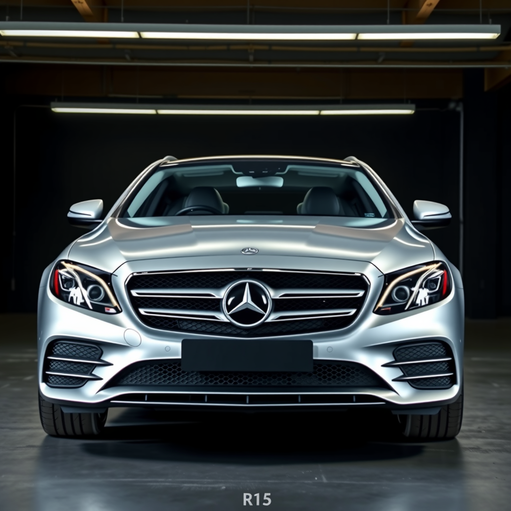 Mercedes E Class T-Modell Phev R1ES side profile — Mercedes E Class wheel fitment