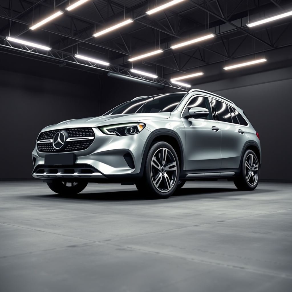 Mercedes Eqb-Klasse F2B side profile — Mercedes EQB-Class wheel fitment