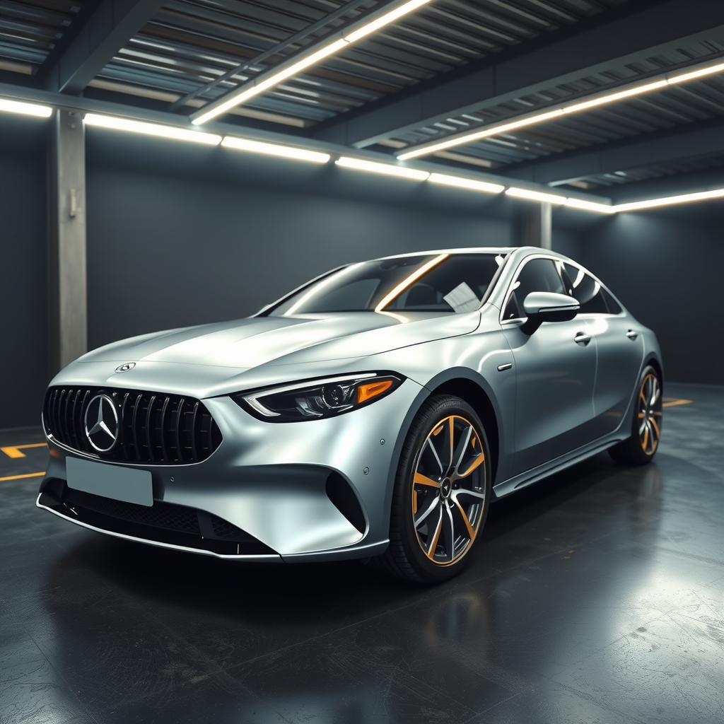 Mercedes EQE-Class E2EQEW side profile — Mercedes EQE-Class wheel fitment