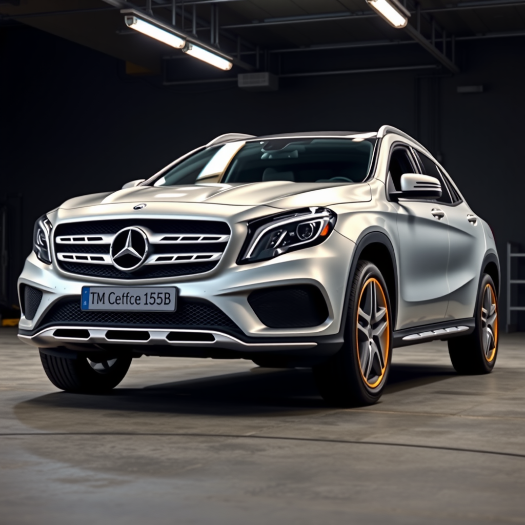 Mercedes Gla 250e F2B side profile — Mercedes GLA-Class wheel fitment