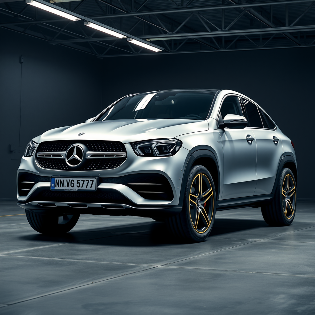 Mercedes GLE-Coupé 166 side profile — Mercedes GLE-Class wheel fitment