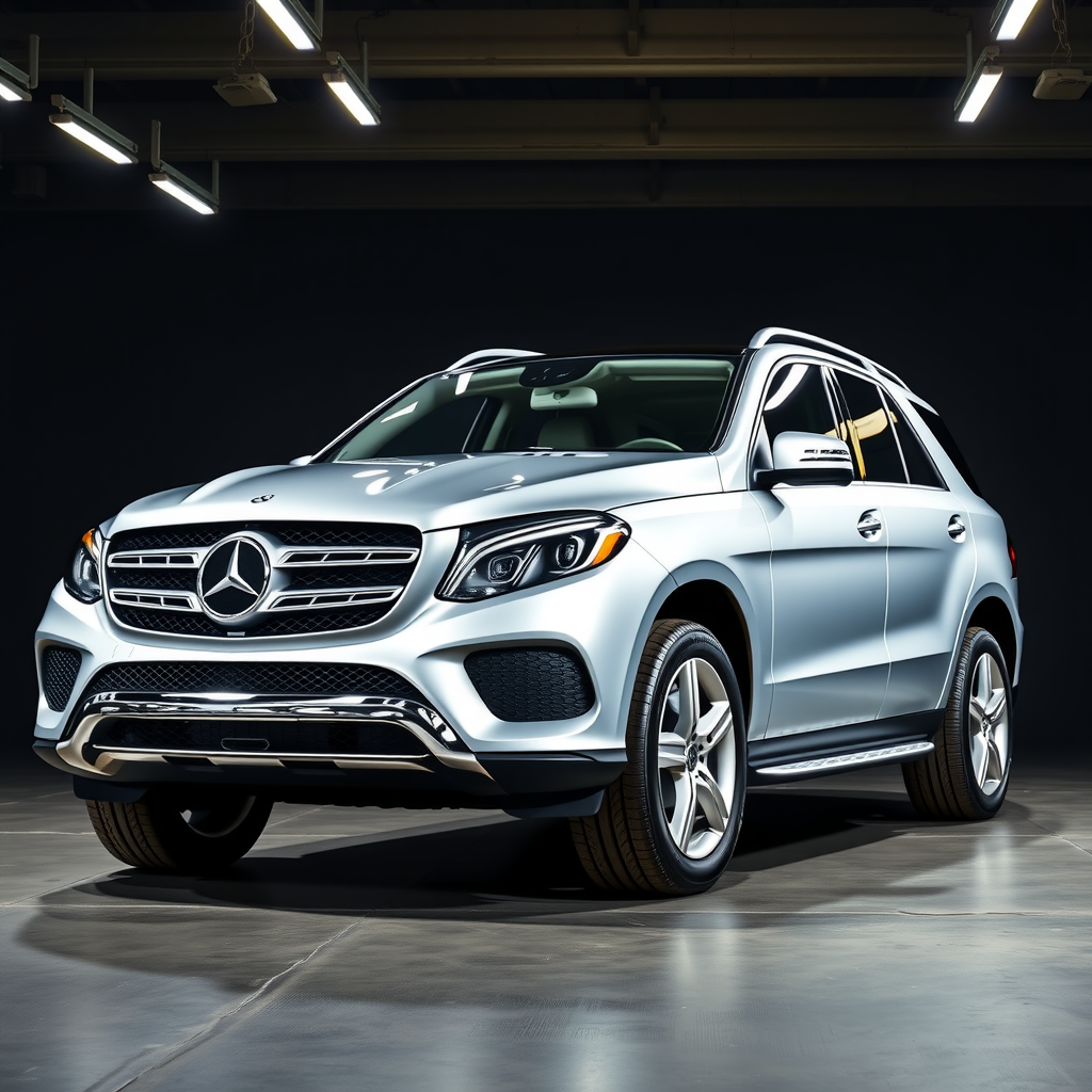 Mercedes GLE-Class 166 side profile — Mercedes GLE-Class wheel fitment
