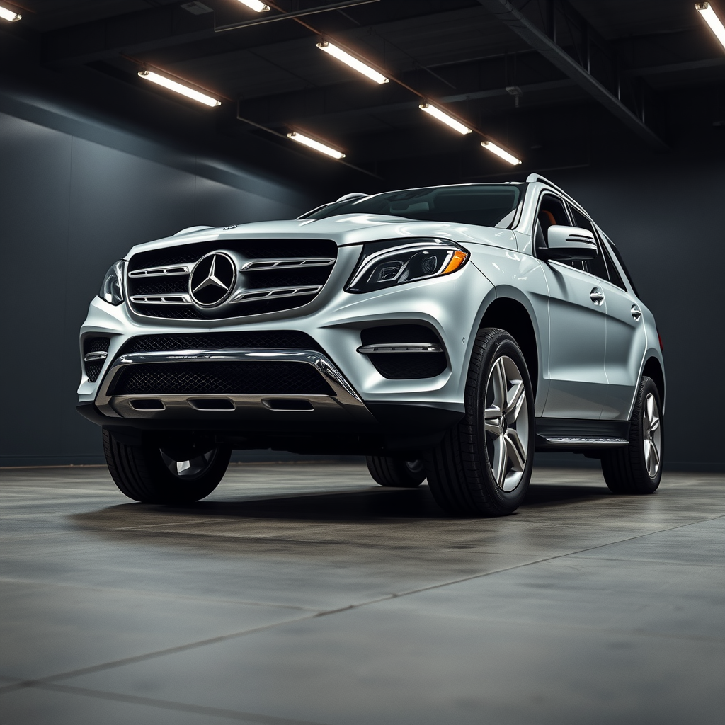Mercedes M-Class 163 side profile — Mercedes M-Class wheel fitment