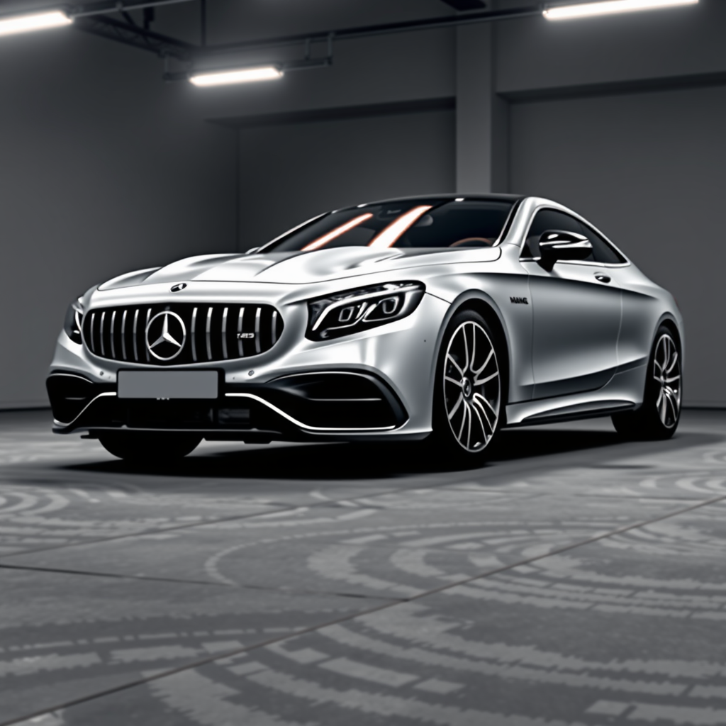 Mercedes S 63/65 Amg Coupé/Cabrio 221 side profile — Mercedes S-Class AMG wheel fitment