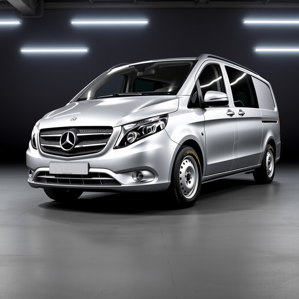 Mercedes Vito (Ii) 639 side profile — Mercedes V Class (Vito) wheel fitment