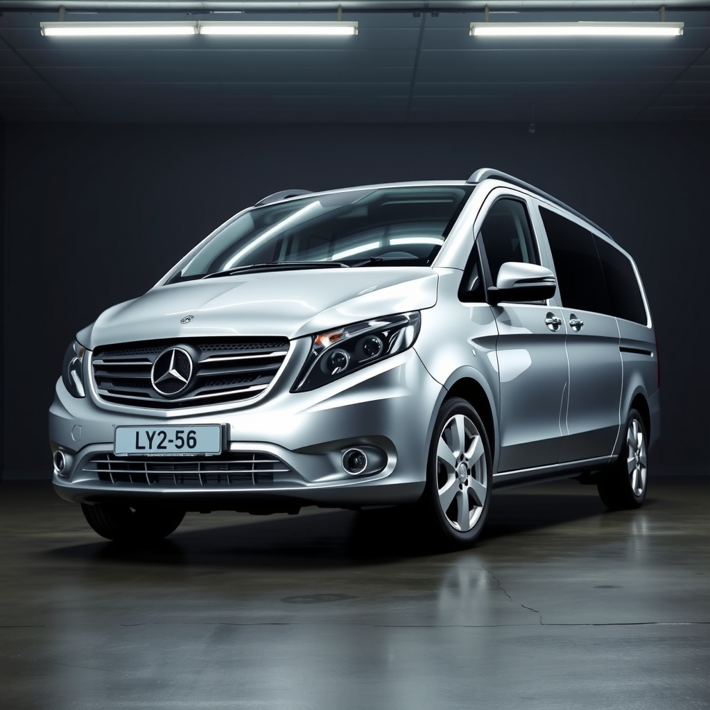 Mercedes Viano (II) Facelift side profile — Mercedes Viano wheel fitment