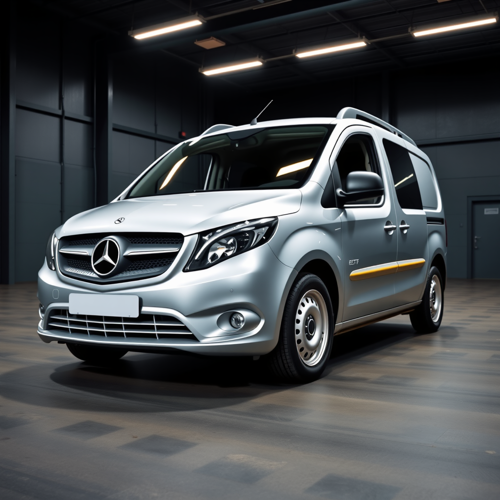 Mercedes Citan / Eqt MFK side profile — Mercedes Citan wheel fitment