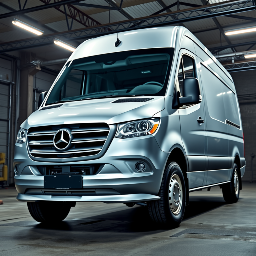 Mercedes Sprinter (3) 906AC35 side profile — Mercedes Sprinter wheel fitment