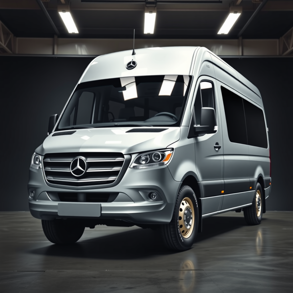 Mercedes Sprinter (3) 906BB35 side profile — Mercedes Sprinter wheel fitment