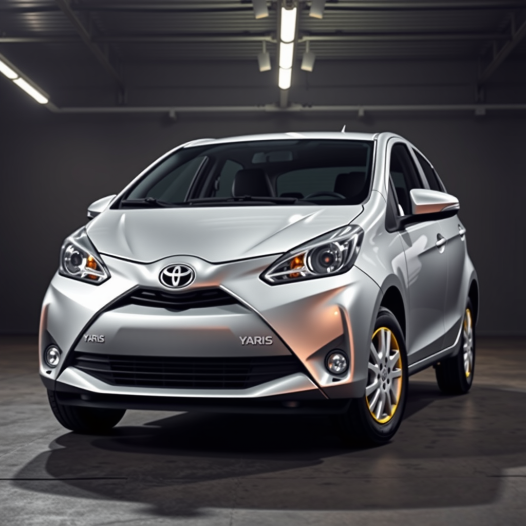 Toyota Yaris (III) XP130 side profile — Toyota Yaris wheel fitment