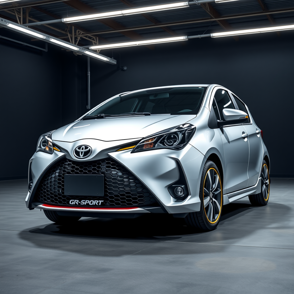 Toyota Yaris (IV) GR-Sport XPA1F side profile — Toyota Yaris GR-Sport wheel fitment
