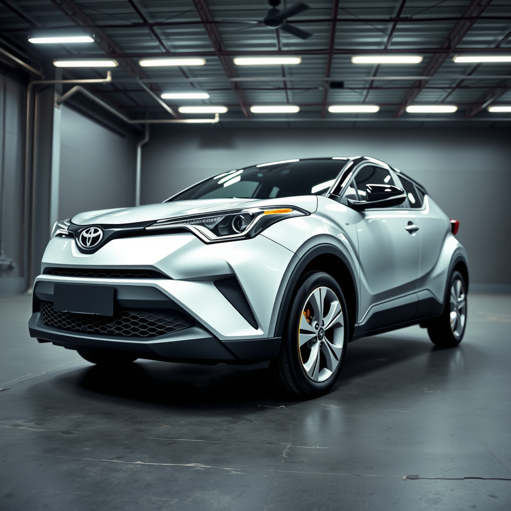 Toyota C-HR (I) AX10T, Inc Facelift side profile — Toyota C-HR wheel fitment