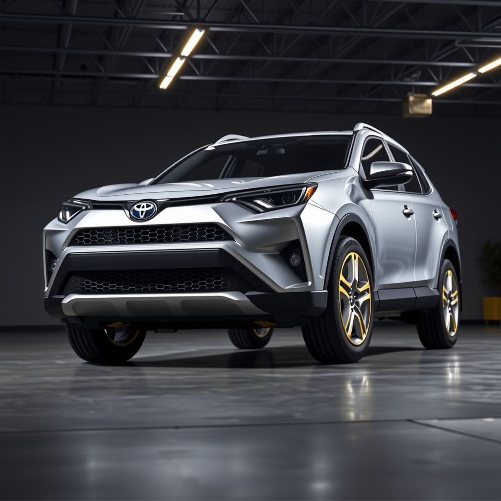Toyota RAV4 (IV) XA30 side profile — Toyota RAV4 wheel fitment