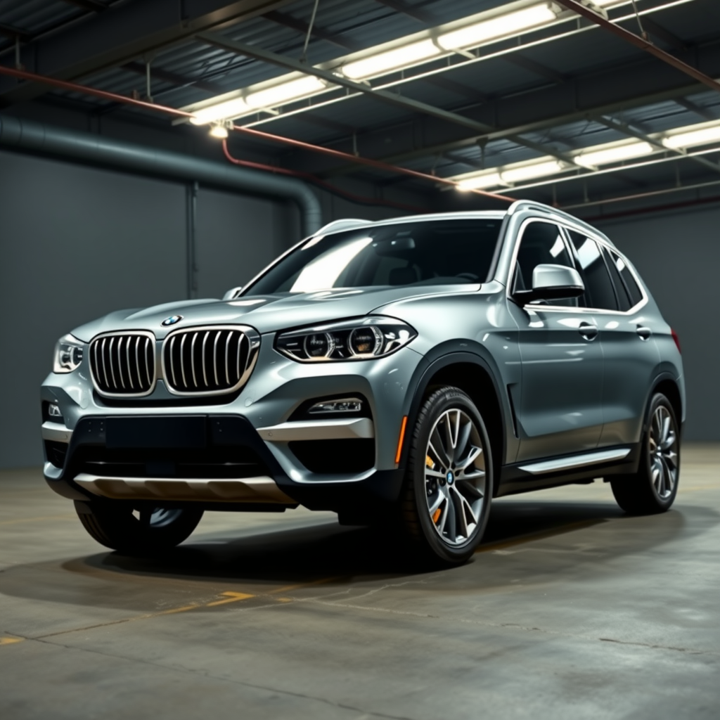 BMW X3 I (E83) Facelift side profile — BMW X3 wheel fitment