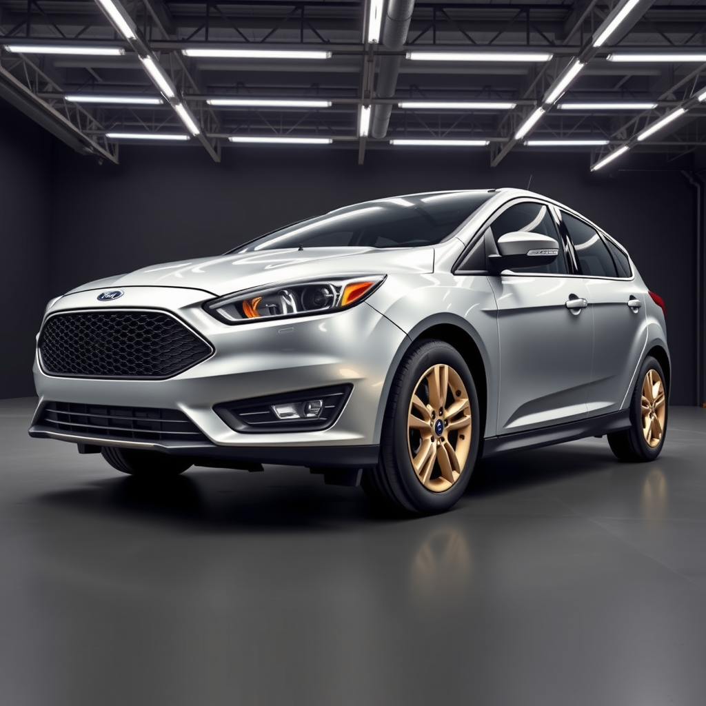Ford Focus (II) side profile — Ford Focus wheel fitment