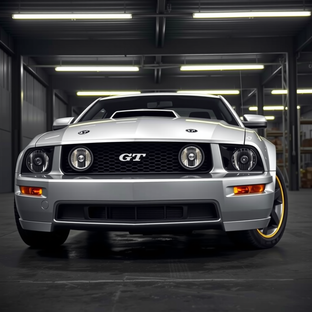 Ford Mustang Gt (V) S197 (T82/T85) side profile — Ford Mustang Gt wheel fitment