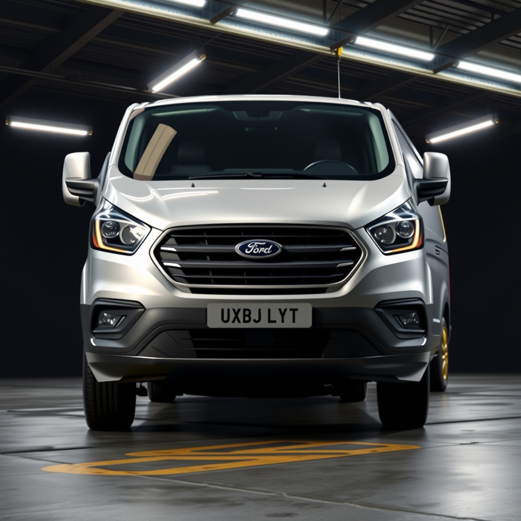 Ford Transit Custom MkII (6 Stud) side profile — Ford Transit Custom wheel fitment
