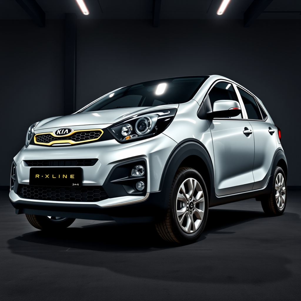 Kia Picanto (Iii) X-Line JA side profile — Kia Picanto wheel fitment