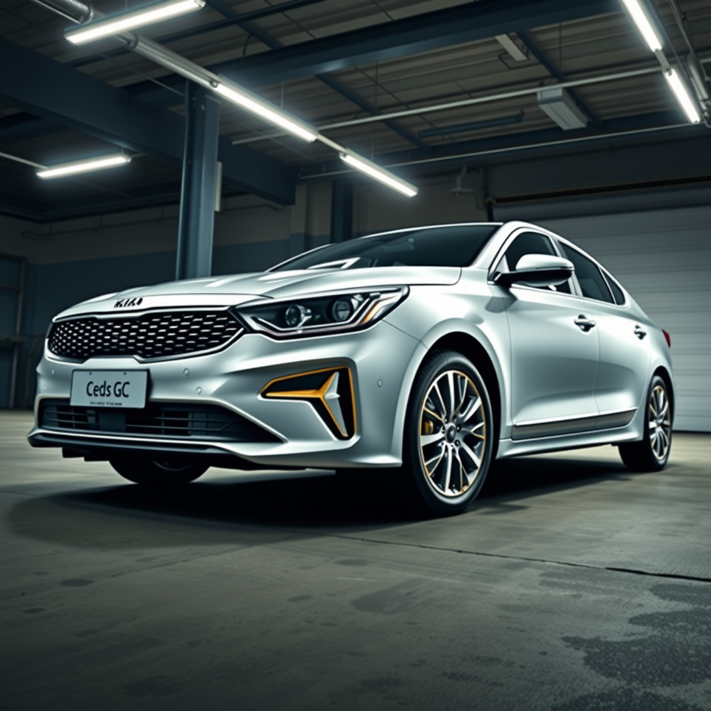 Kia Credos GC side profile — Kia Credos wheel fitment