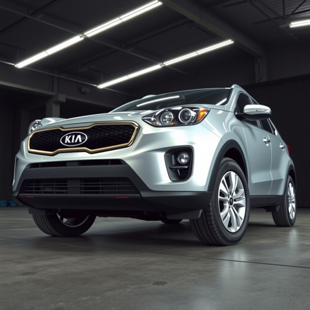 Kia Sportage (Ii) JE, JES side profile — Kia Sportage wheel fitment