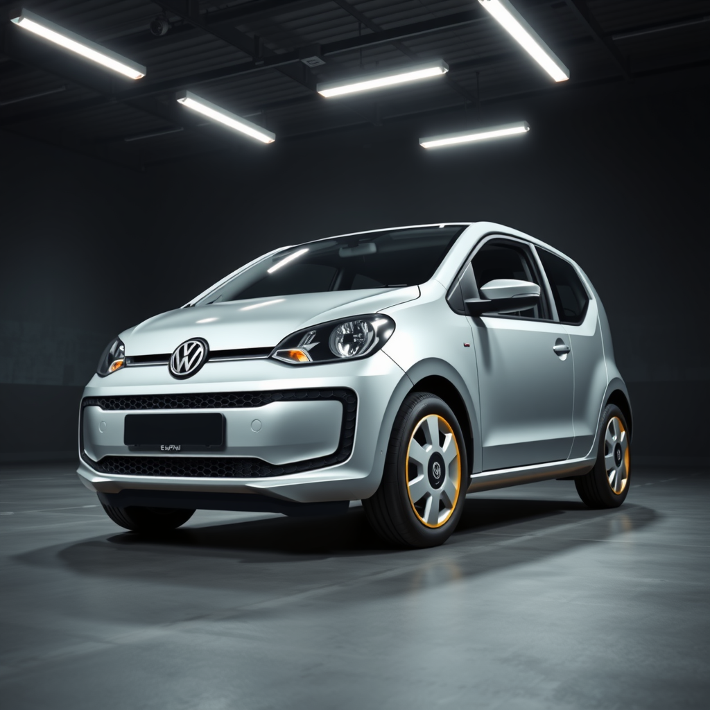 Volkswagen E-Up! AA, AAN side profile — Volkswagen Up! wheel fitment