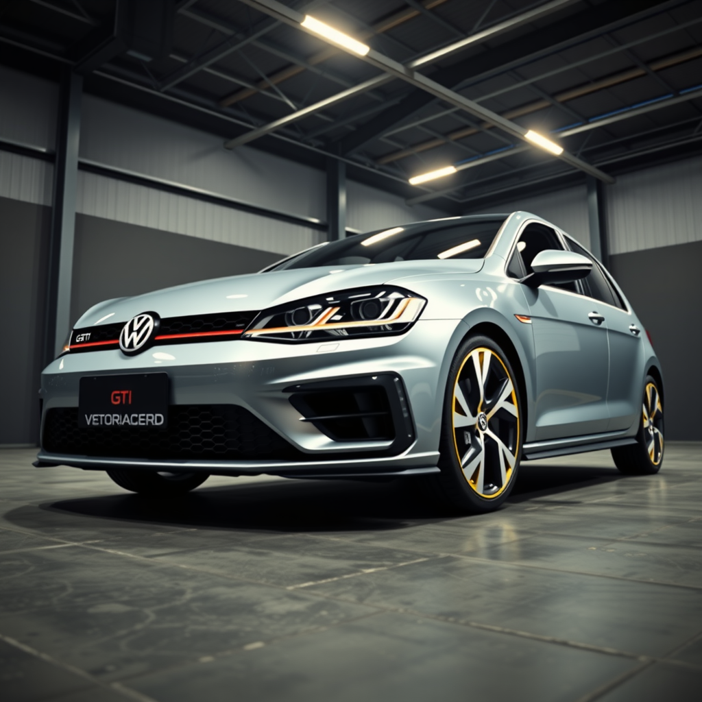 Volkswagen Golf (MK8.5) Gti CD side profile — Volkswagen Golf wheel fitment