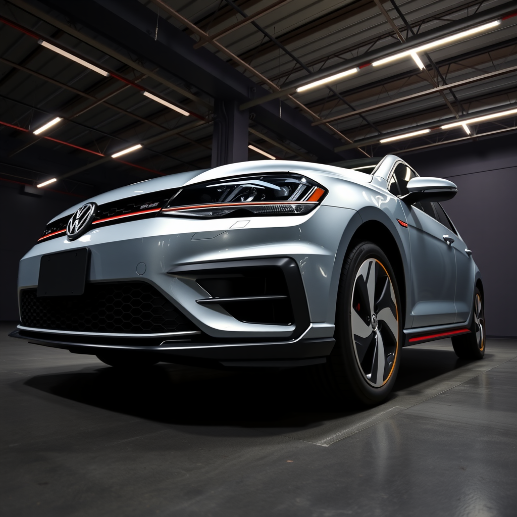 Volkswagen Golf (MK8) Gti CD side profile — Volkswagen Golf wheel fitment