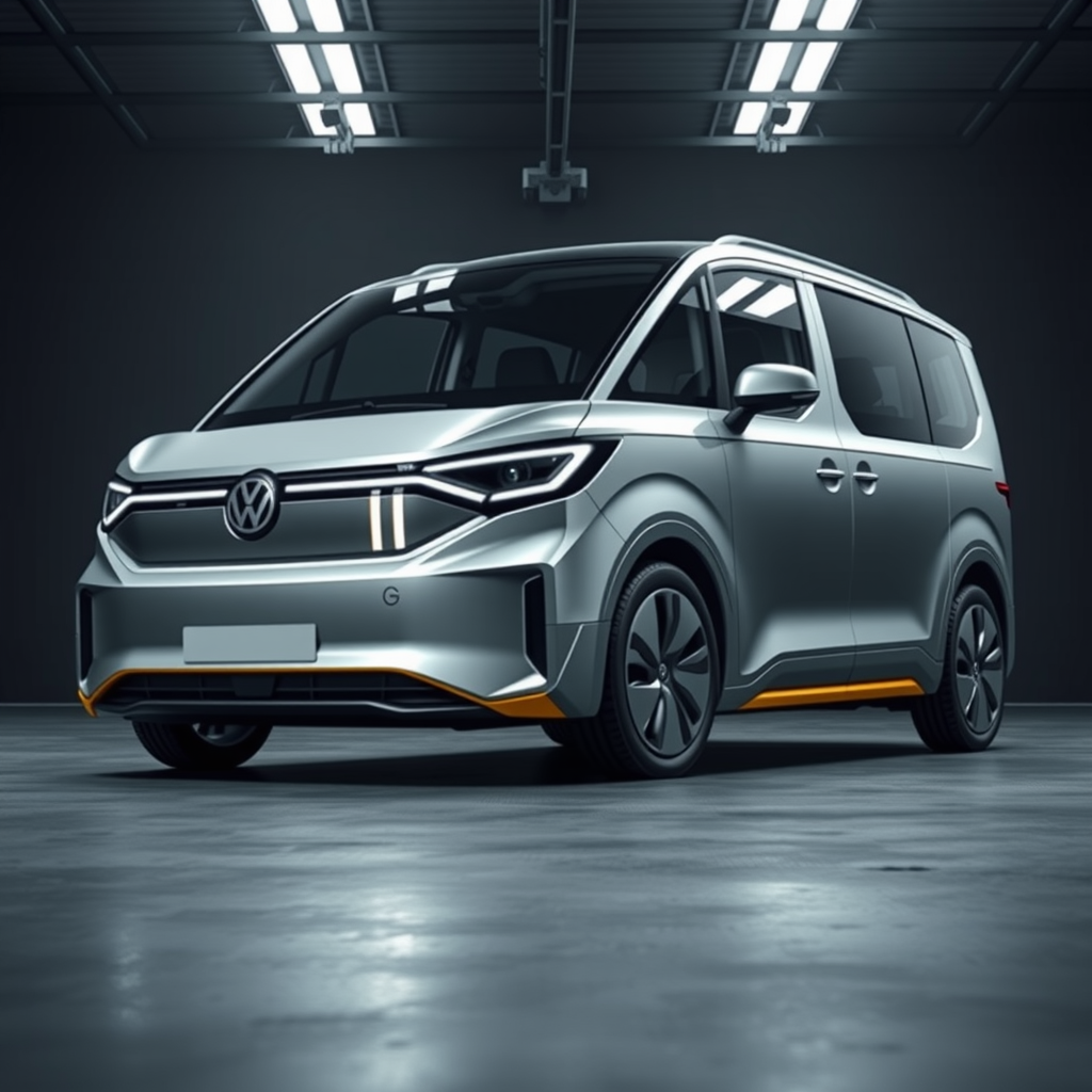 Volkswagen Id.Buzz Cargo EBN side profile — Volkswagen ID.Buzz wheel fitment