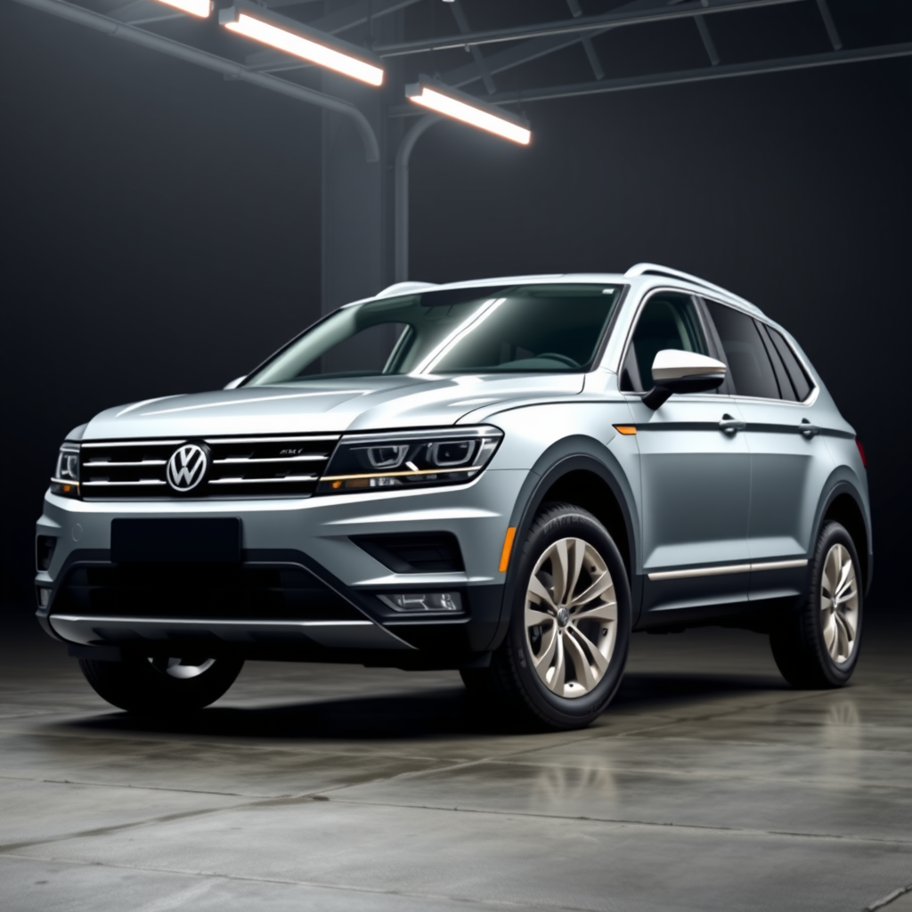 Volkswagen Tiguan (Ii) Allspace 5N side profile — Volkswagen Tiguan wheel fitment
