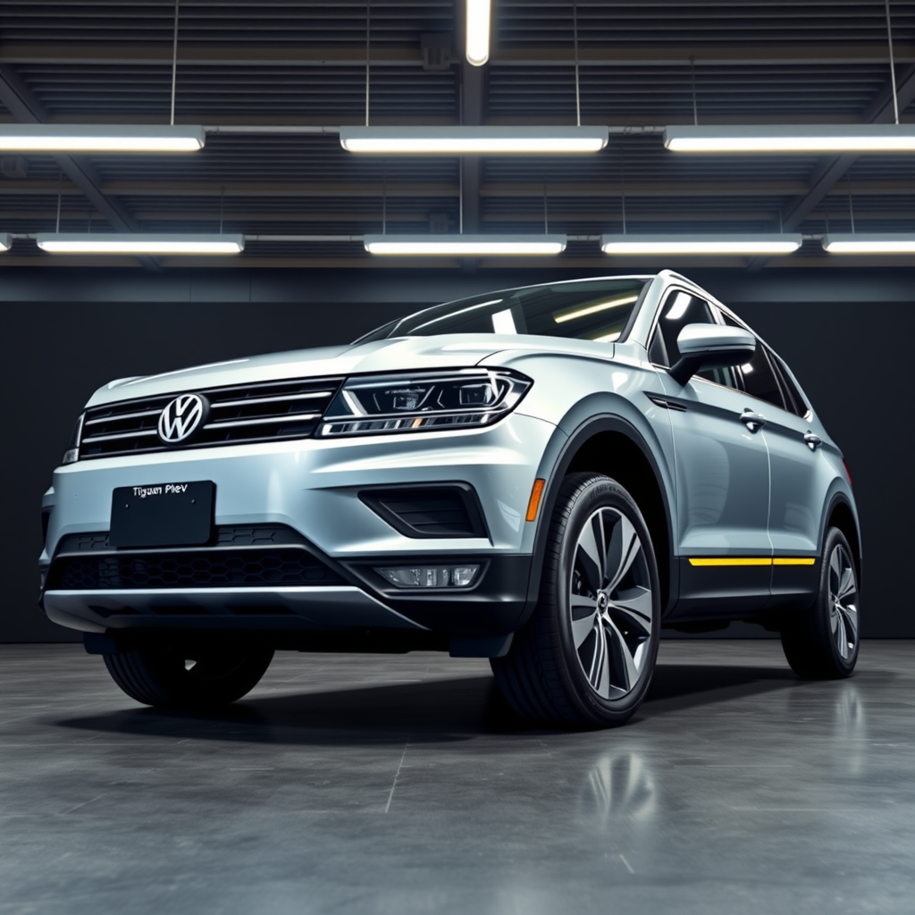 Volkswagen Tiguan (Iii) Phev CT side profile — Volkswagen Tiguan wheel fitment