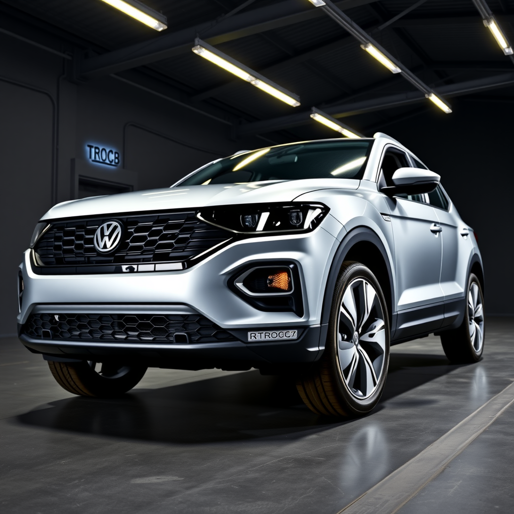 Volkswagen T-Roc A11/AC7 Facelift side profile — Volkswagen T-Roc wheel fitment