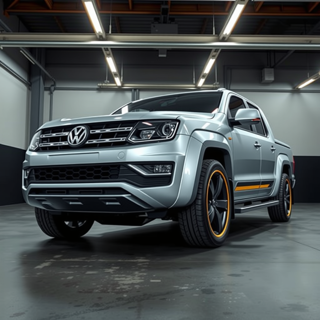 Volkswagen Amarok (I) 2H, 2HS2 side profile — Volkswagen Amarok wheel fitment