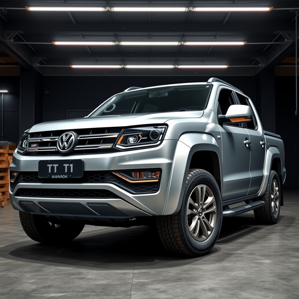 Volkswagen Amarok (Ii) T1 side profile — Volkswagen Amarok wheel fitment